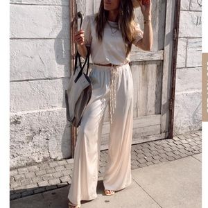 12th Tribe Riesling Satin Lounge Pants